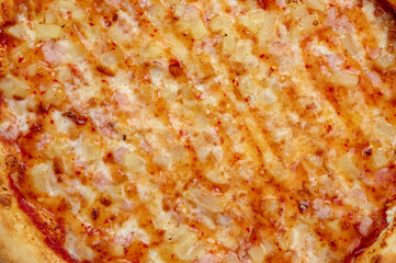 pizza with pineapple and shrimp