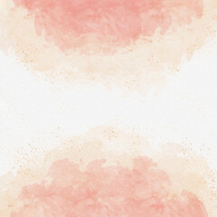 Terracota pastel watercolor background