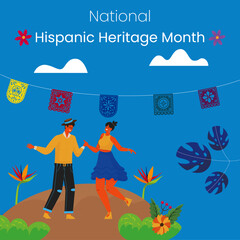 Hispanic Heritage Month Post Design