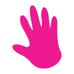 Autism Colorful Hand