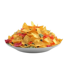 Nachos PNG Cutout, Generative AI