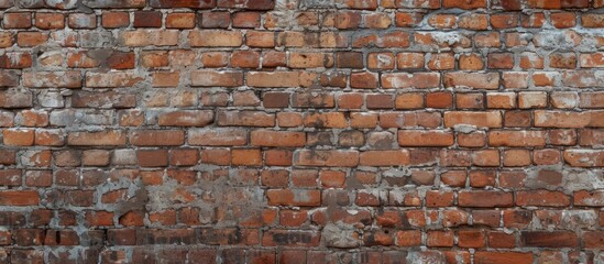 Beautiful Brick Wall - Suitable for Background Use: A Stunningly Beautiful Brick Wall, Perfectly Suitable for Any Background Use.