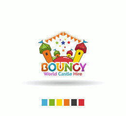 Bouncy Castle hire logo design
