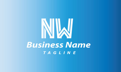 NW initial logo