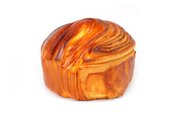 Thousand layers bread isolated on white background. Famous Taiwanese bakery products. Bakery...