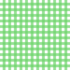 vector green and white gingham pattern