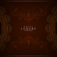 Stylish classic floral frame beautiful elegant background