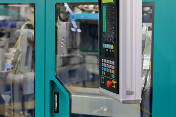 control panel of plastic injection machine