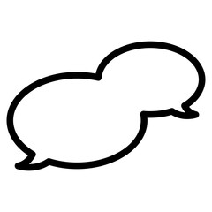 speech bubble, thingking, communication icon	