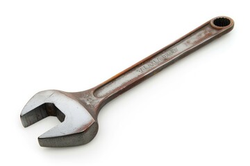 Wrench on Withe Background, Exellent Clipping Path Included 