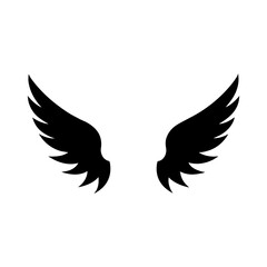 Fototapeta premium eagle wings vector 