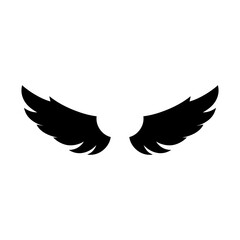 eagle wings vector	