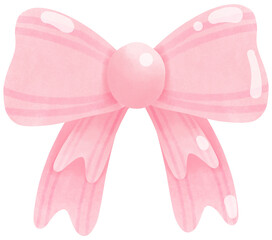 Pink baby girl ribbon 