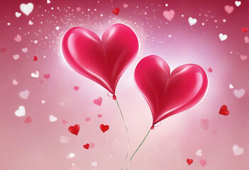 Valentine festive love background, Perfect for conveying the spirit of Valentine's Day