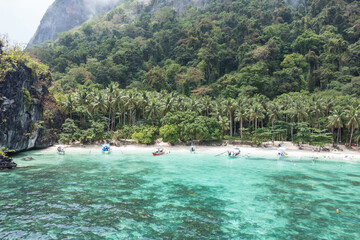Aerial view of Seven Commandos Beach