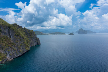 Aerial view of Seven Commandos Beach