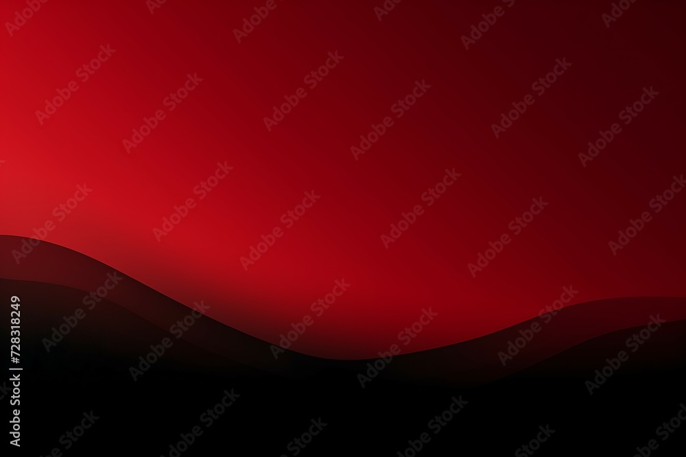 Poster red curve wave lines abstract background,space for text
