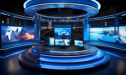 telenews news studio
