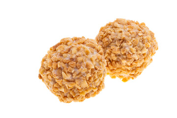 nut truffle isolated