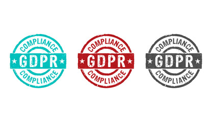 GDPR Compliance stamp and stamping