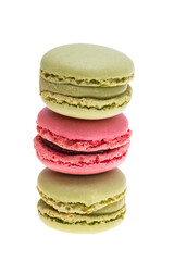 macarons isolated