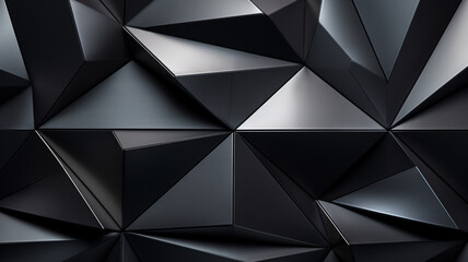 metal surface creating a geometric pattern