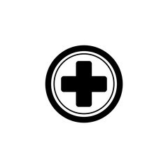 cross concept line icon. Simple element illustration. cross concept outline symbol design.