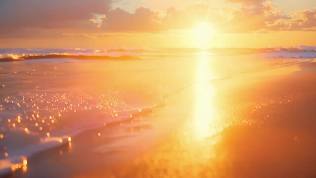 As the sun sets on a golden beach wispy notes of ethereal flute melodies create a serene and ethereal ambiance.