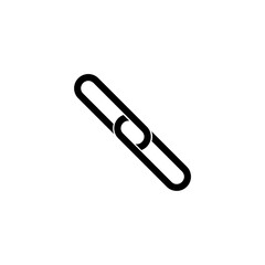 Obraz premium Chain thick icon, symbol logo illustration