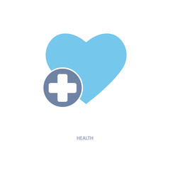 health concept line icon. Simple element illustration. health concept outline symbol design.