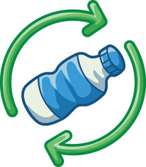 Icon of Ecology for safe earth and world