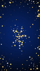 Magic stars vector overlay.  Gold stars scattered