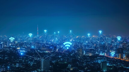 Connected Realms: Wireless Signs in a Digital Landscape