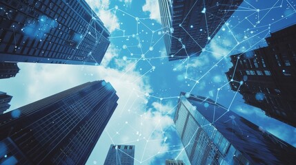 Skyscraper Symphony: Wireless Signs in the Urban Skyline