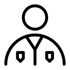 doctor line icon
