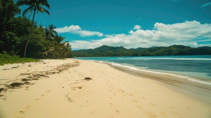 Fototapeta na wymiar Tropical island and eco-tourism