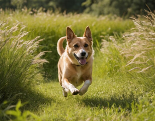 dog on the grass
happy dog ​​runs across the field
joyful dog runs through the grass
Sun
joy
dog
summer
spring
day
clear day
bright day
playing with a dog
happy dog
fluffy dog
beautiful dog
