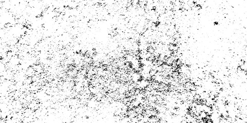 Dust overlay distress grungy effect paint. Black and white grunge seamless texture. Dust and scratches grain texture on white and black background.