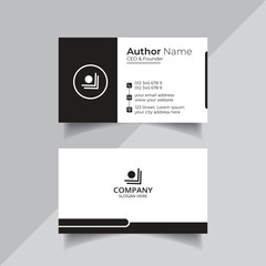 Fototapeta na wymiar Vector business card design or abstract visiting card