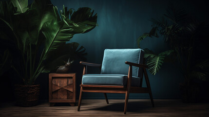 Wooden armchair by elva furniture zayn