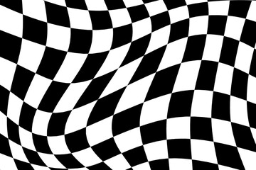 Chess grid seamless moving pattern abstract background
