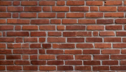 dark brown or red old brick wall panorama brickwork background or texture copy space for text or banner