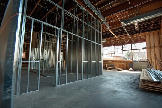Commercial Space Renovation: Metal Stud Framing for Retail, Stores, and Eateries