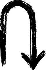 Hand-Drawn Rotating Arrow