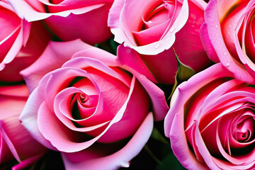 Maternal Beauty: Springtime Rose Infused Background for Mother's Day