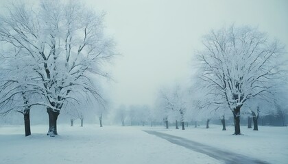 Fototapeta premium landscape with trees