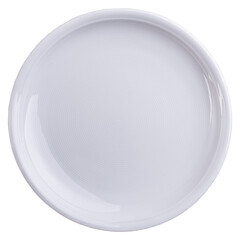 Empty ceramic plate