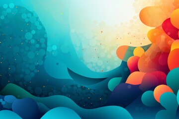 Abstract background for awareness day