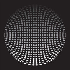 Halftone dots. Abstract dots. Halftone shape, Abstract grunge halftone design. Dotted background. Halftone background.