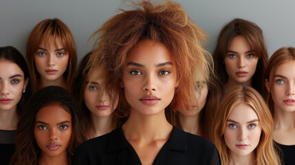 Fototapeta premium Group of Women Standing Together